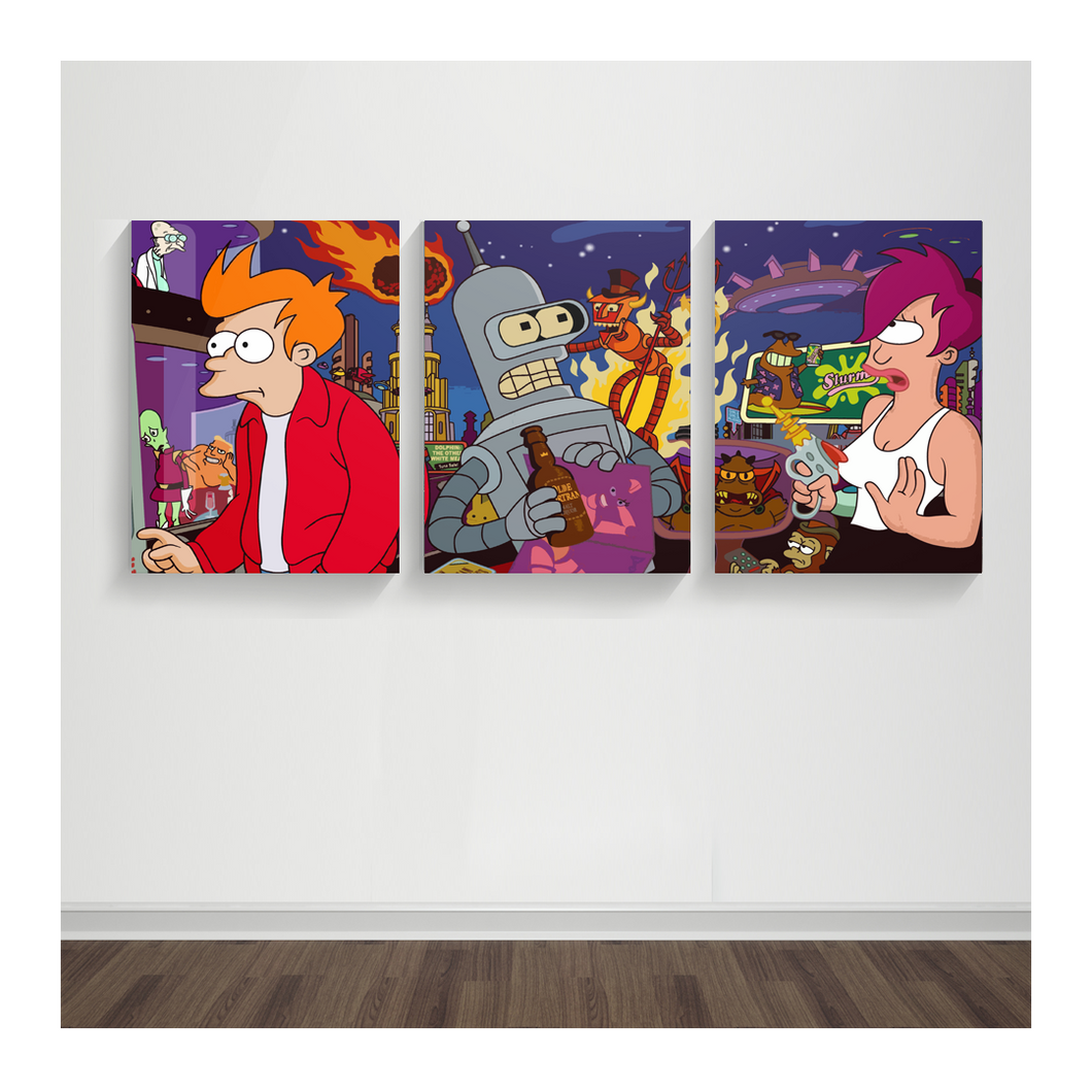 Tríptico Futurama 01